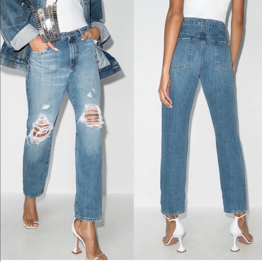 NWT J Brand Tate Senska Destruct Distressed Boyfriend Jean